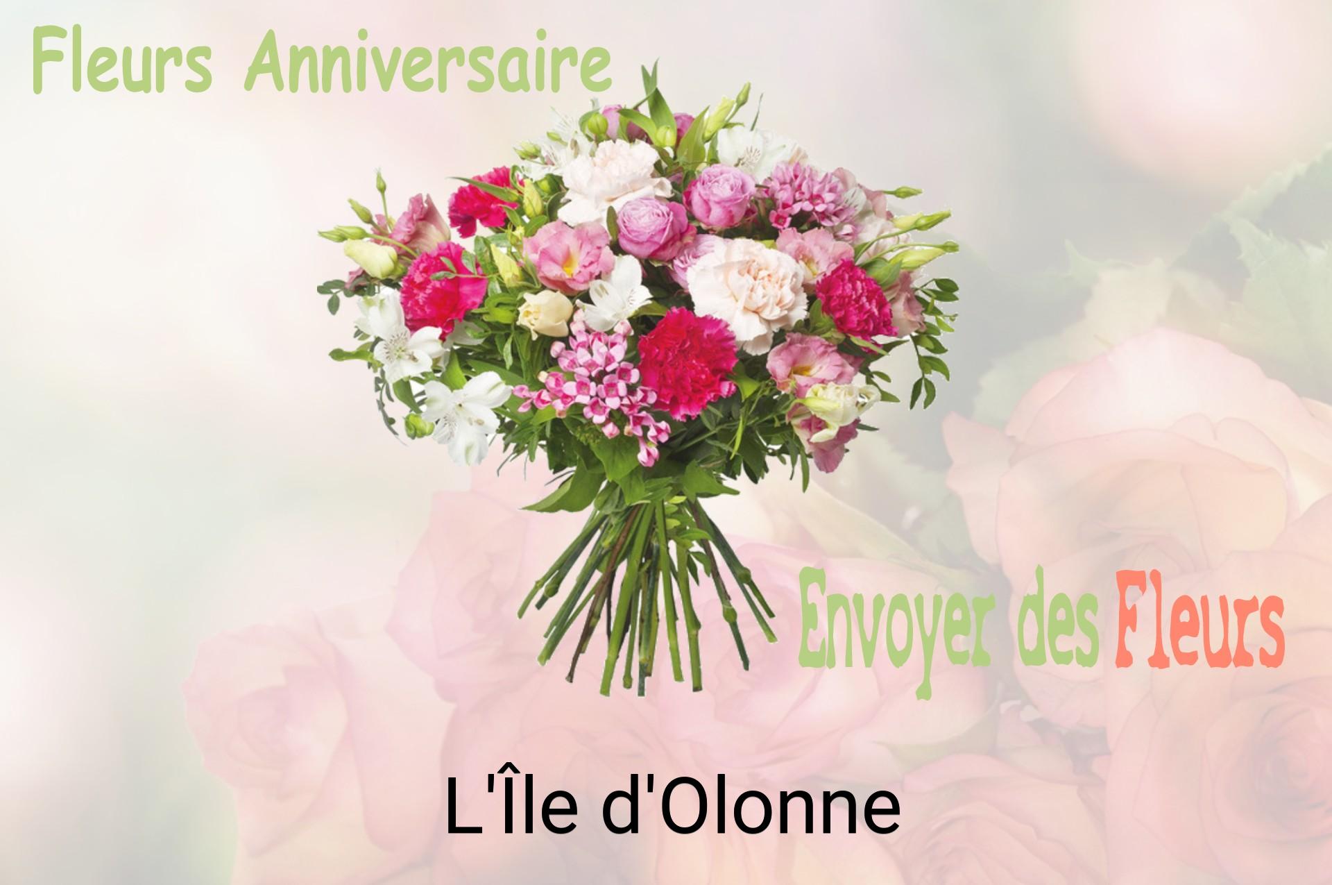 Bouquet de fleurs d’anniversaire livré à L'Île-d'Olonne